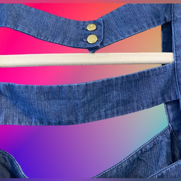 KAARI BLUE Women’s Denim Dress Size Medium - Picture 3 of 8